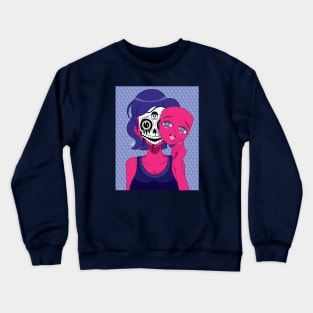 Face Reveal Crewneck Sweatshirt